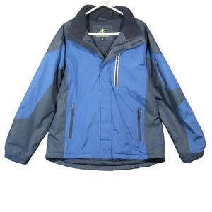 NordicTrack Winter Jacket Mens M Blue‎ Windbreaker Insulated Zip Ski Snow Hiking